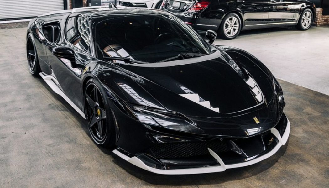 1016 Industries Crafts a Carbon Fiber Body Kit for the Ferrari SF90 Stradale