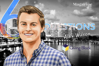 6 Questions for Alex Wilson of The Giving Block