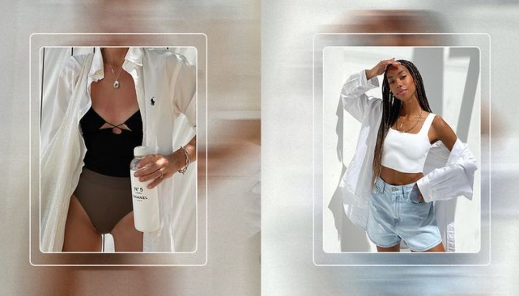 And Now, All the Coolest Ways to Wear an Oversize Button-Down This Summer