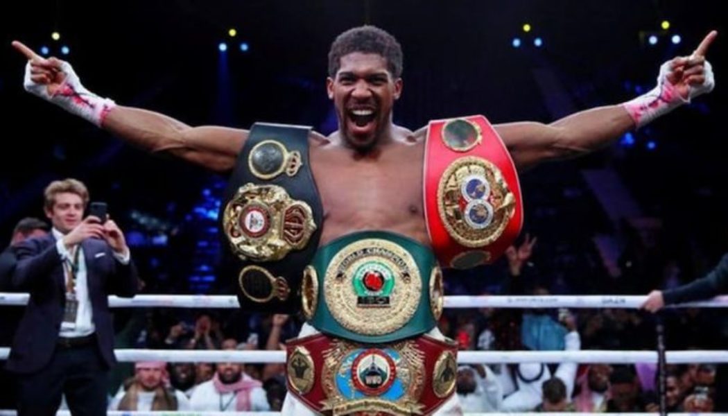 Anthony Joshua Given 38% Chance Of Regaining Titles From Usyk