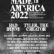 Bad Bunny, Jazmine Sullivan, Tyler, the Creator, More Announced for Made in America 2022