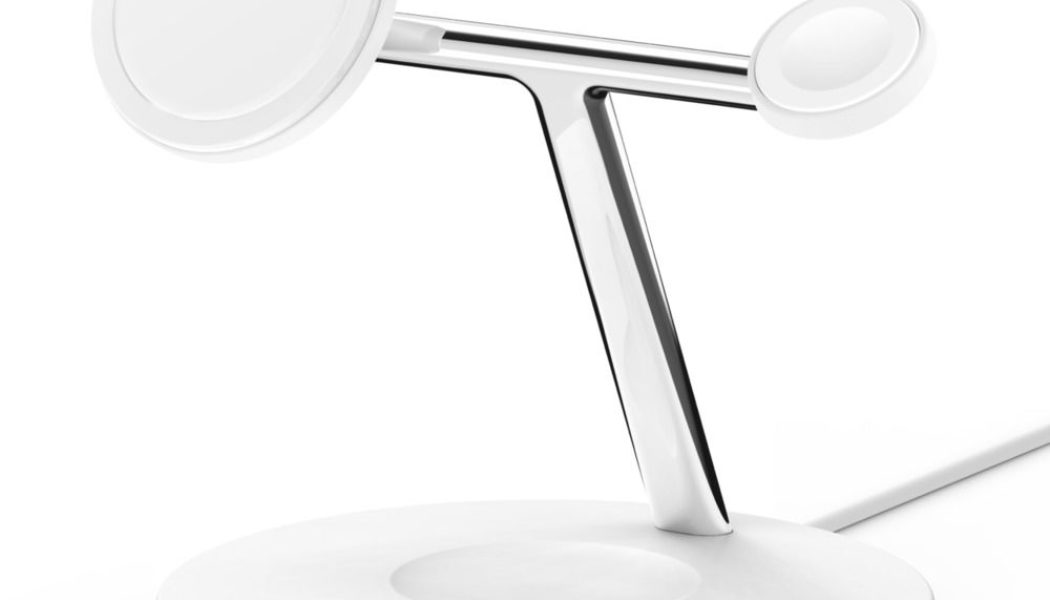 Belkin’s MagSafe charging stand can now fast charge the Apple Watch Series 7