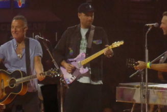 Bruce Springsteen Joins Coldplay for Two Songs in New Jersey