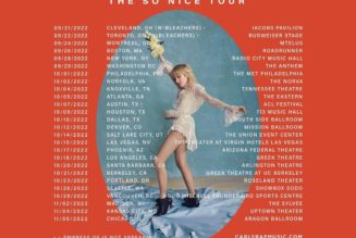 Carly Rae Jepsen Announces 2022 North American Tour