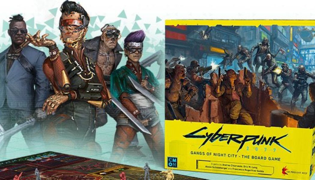 Cyberpunk 2077 is getting a board game