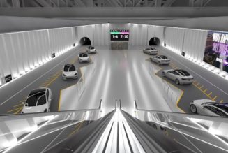 Elon Musk’s ‘Teslas in Tunnels’ Las Vegas project is still happening, and here’s the first station