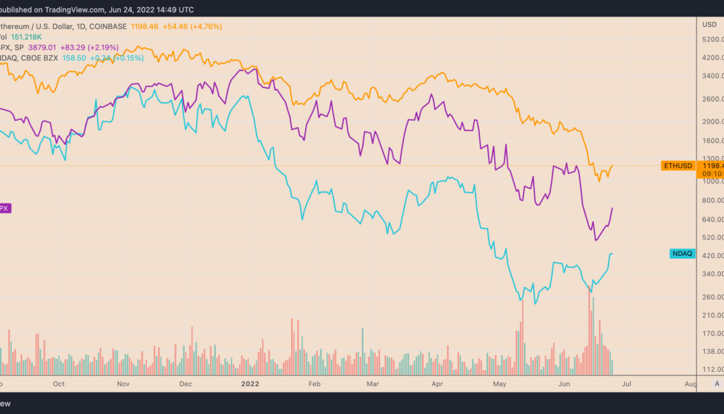 Ethereum price breaks out as ‘bad news is good news’ for stocks