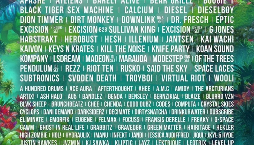 Excision Drops Enormous Lost Lands 2022 Lineup With Knife Party, Madeon, REZZ, More