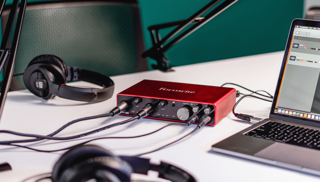Focusrite debuts its audio interfaces designed for podcasters