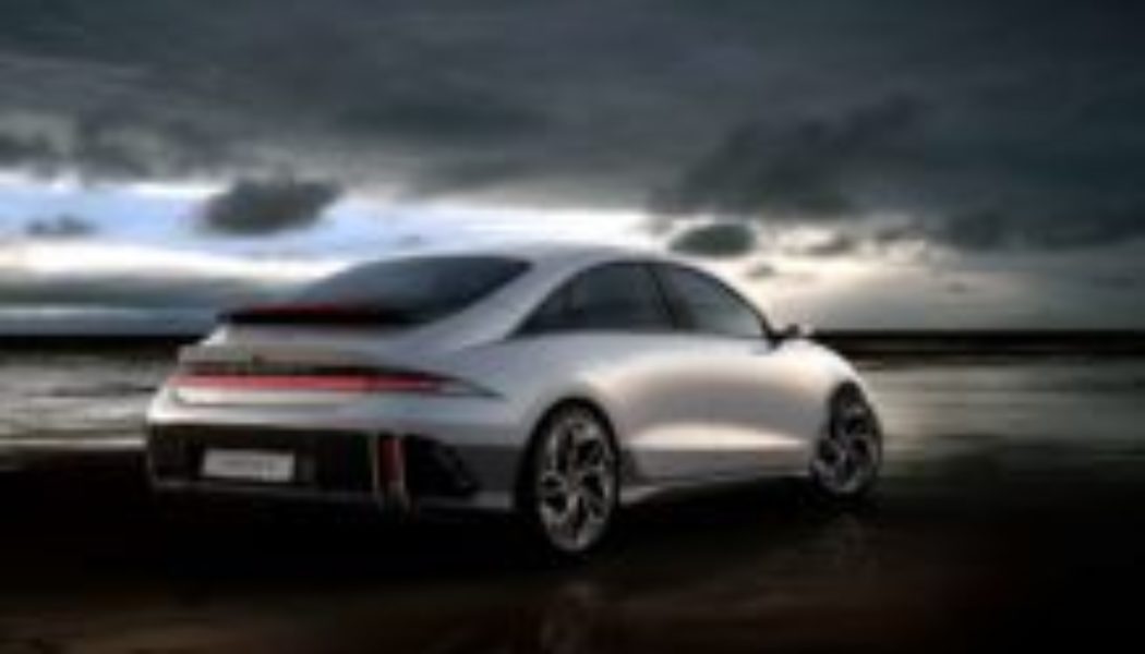 Hyundai gives first look at Ioniq 6 EV as market share surges