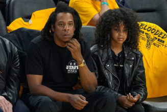 Jay-Z & Blue Ivy Have the Sweetest Father-Daughter Moment at NBA Finals Game 5: Watch