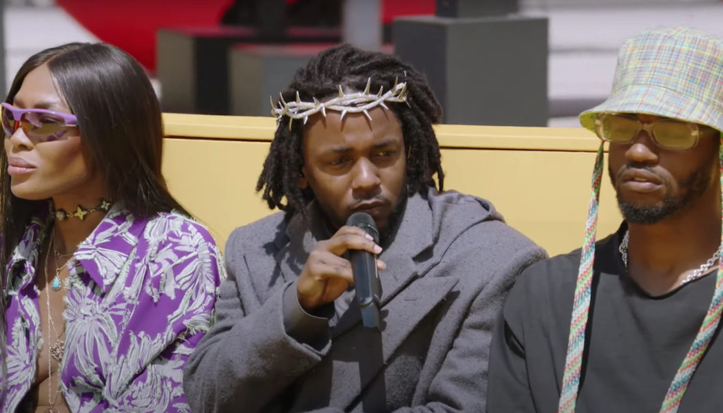 Kendrick Lamar Performs “Savior” and “N95” in Crown of Thorns at Paris Fashion Week: Watch