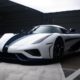 Koenigsegg’s Final Regera Delivery in North America Sports a Blue Carbon Fiber Trim