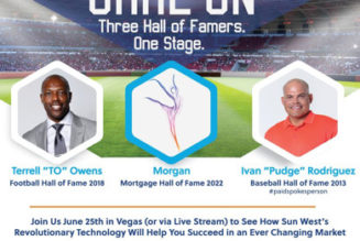 Mortgage giant Sun West Up to give away 5 ETH as they introduce blockchain technology during the Game on event June 25th via livestream from Vegas