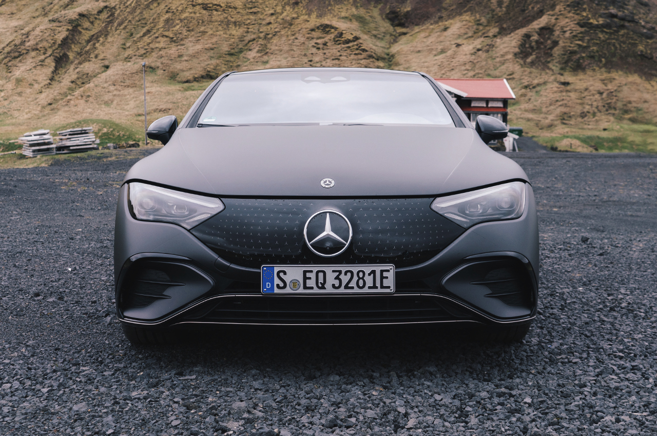 Mercedes-Benz EQE Open Road Test Drive Iceland Drive Trip 2022 EV Electric Car AMG HYPEBEAST Hyperscreen