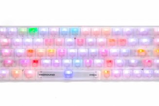 PRIX and Higround Craft a Translucent Mechanical Keyboard