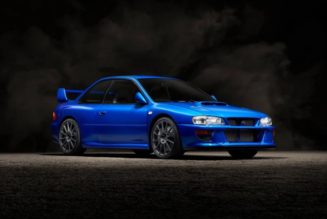 Prodrive Crafts a $560,000 USD Subaru Impreza WRX Restomod