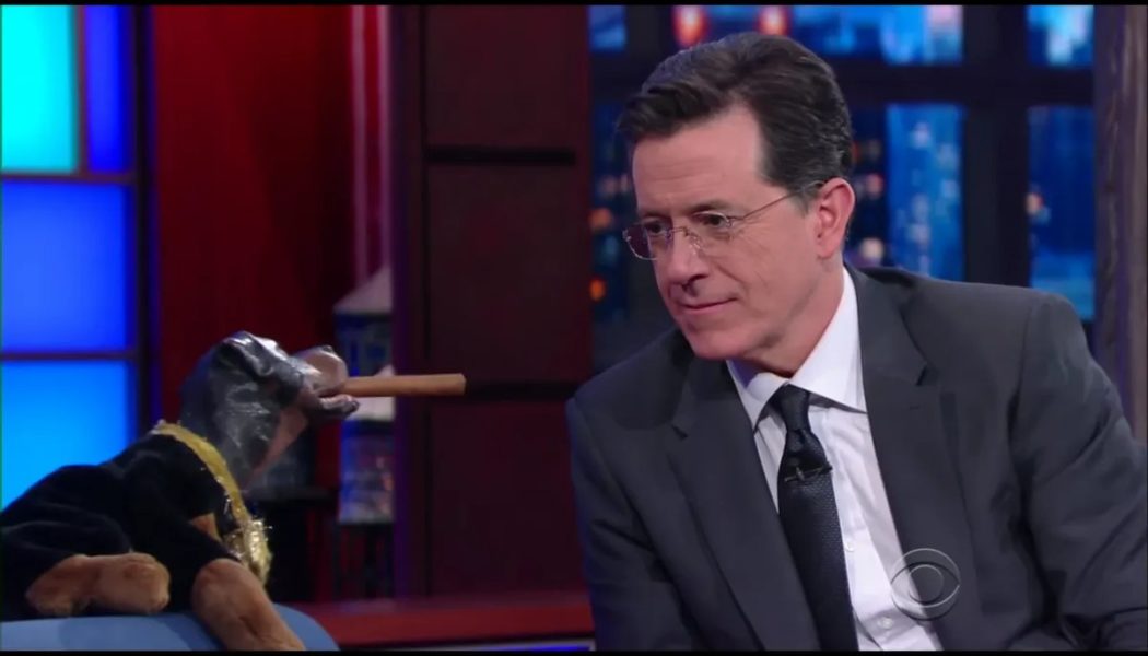 Stephen Colbert Addresses Triumph the Insult Comic Dog’s Capitol Arrest