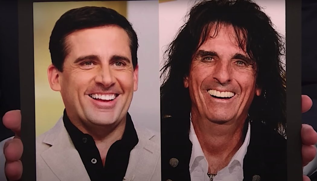 Steve Carell Recalls the Time He Waited on His Doppelgänger Alice Cooper: Watch
