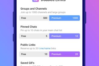 Telegram’s Premium subscription is here and it costs $4.99 / month