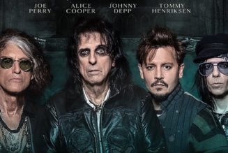 The Hollywood Vampires (Johnny Depp, Alice Cooper, Joe Perry) Reunite and Announce Tour