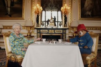 The Queen Has Tea with Paddington Bear
