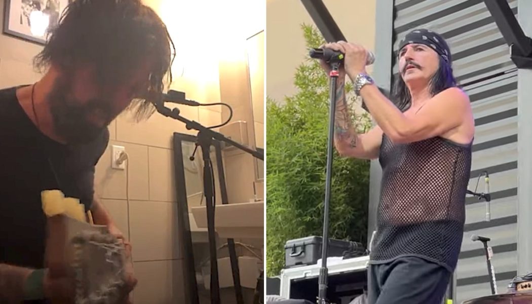 Tracii Guns Performs Entire L.A. Guns Concert Inside Backstage Bathroom: Watch