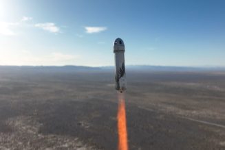 Watch Blue Origin launch its fifth passenger flight to the edge of space