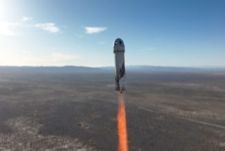 Watch Blue Origin launch its fifth passenger flight to the edge of space