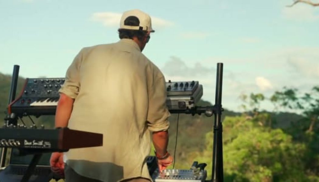 Watch Little Foot Perform His “Jurassic Park” Theme Remix Live From a Lush Valley In Australia