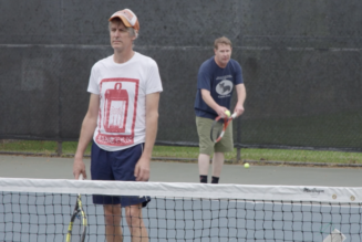 Watch Pavement Play Tennis Against Tim Heidecker