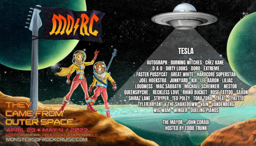 2023 Monsters of Rock Cruise Lineup: Tesla, Mac Sabbath, Queensrÿche, and More
