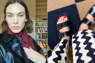 Alexa Chung Just Wore the Flat Sandals We’re Still Obsessing Over