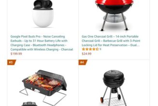 Amazon’s best-selling new charcoal grill is… the Pixel Buds Pro?