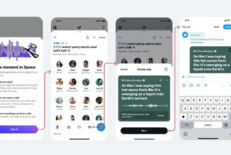 Anyone can now share Twitter Spaces clips on iOS and Android