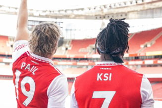 Arsenal Announce Collaboration With KSI and Logan Paul’s PRIME Hydration Drink