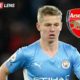 Arsenal Turn Attention to Man City’s Oleksandr Zinchenko After Missing Out on Lisandro Martinez
