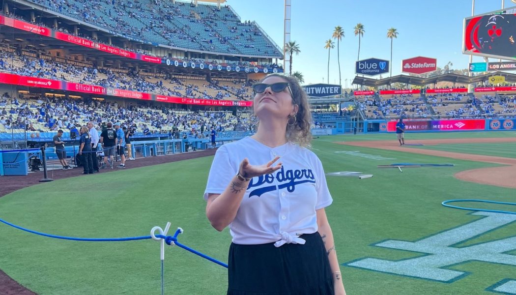 Best Coast’s Bethany Cosentino Sings the National Anthem at a Dodgers Game
