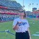Best Coast’s Bethany Cosentino Sings the National Anthem at a Dodgers Game