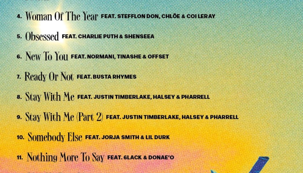 Calvin Harris Reveals Star-Studded Tracklist for “Funk Wav Bounces Vol. 2”