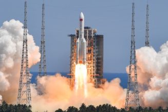 China’s uncontrolled rocket crashes down over the Indian Ocean