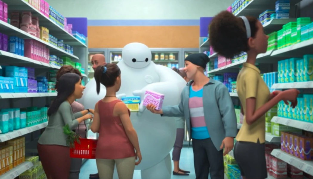 Conservatives Lash Out at Disney for Depicting a Trans Man Buying Period Products