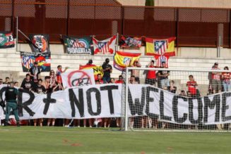 ‘CR7 Not Welcome’ – Atletico Madrid Fans Unveil Anti-Ronaldo Banner Amid Transfer Rumour