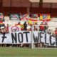 ‘CR7 Not Welcome’ – Atletico Madrid Fans Unveil Anti-Ronaldo Banner Amid Transfer Rumour