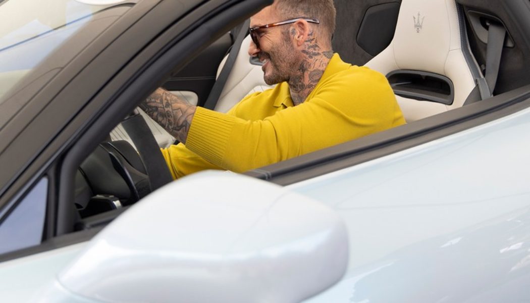David Beckham Debuts New Maserati MC20 Cielo in Exhilarating Goodwood Festival Experience