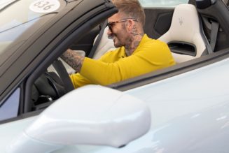 David Beckham Debuts New Maserati MC20 Cielo in Exhilarating Goodwood Festival Experience