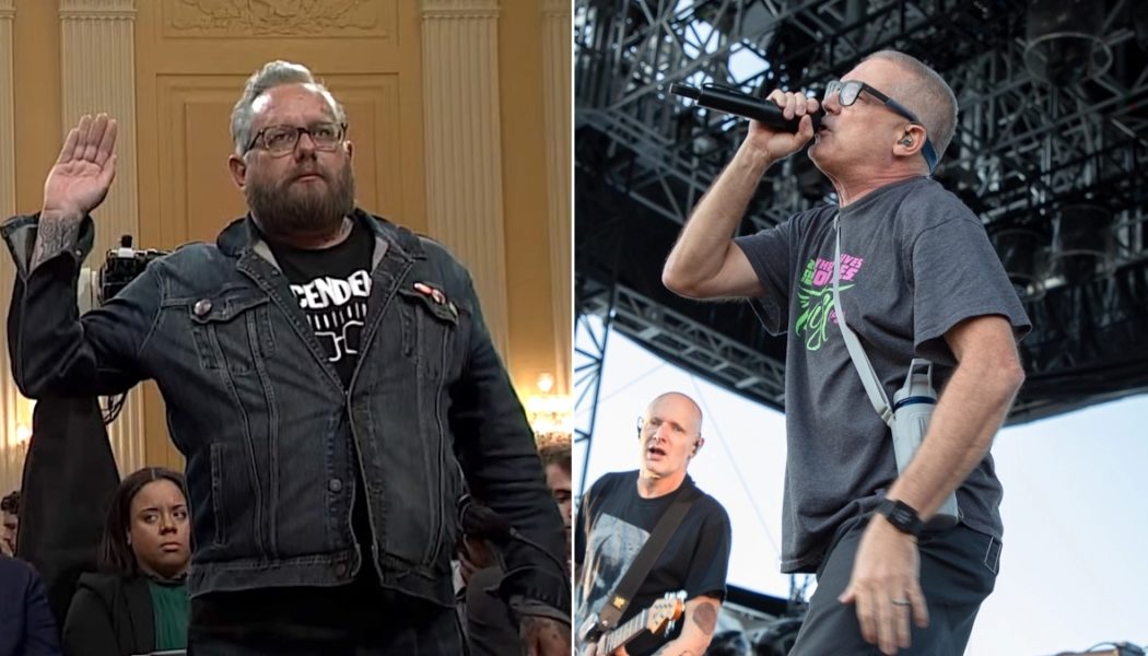 Descendents React to Ex-Oath Keeper Spokesperson Wearing Band’s Shirt to January 6th Committee Hearing