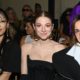 Emma Watson Makes a Case For Power Shoulders as She Sits With Hunter Schafer at the Schiaparelli Show