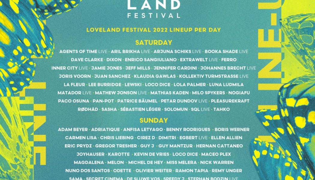 Eric Prydz, Solomun, Jamie Jones, More to Headline Amsterdam’s 2022 Loveland Festival