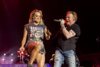 Guns N Roses Joined by Carrie Underwood for “Sweet Child O’ Mine” & “Paradise City”: Watch